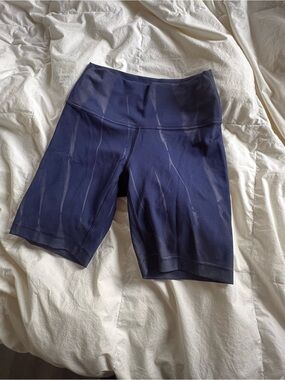 lululemon athletica Deep Navy High-Rise Bike Shorts